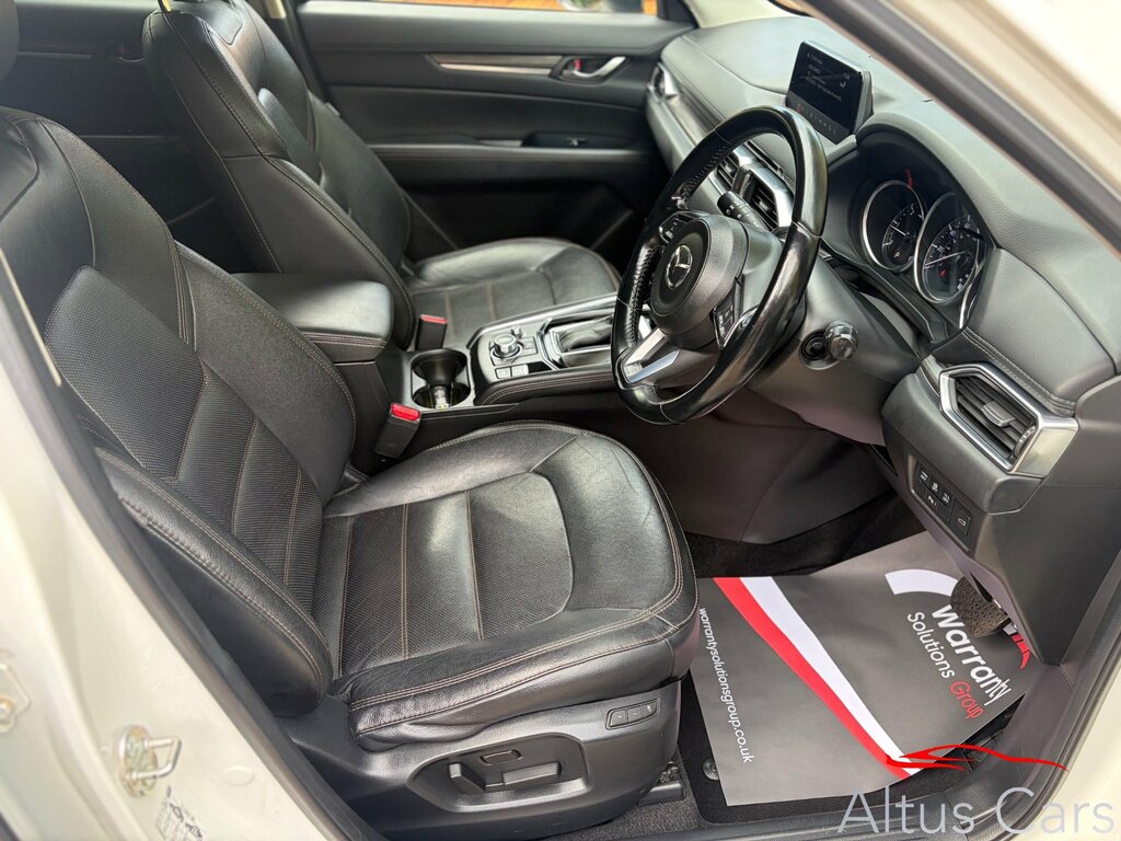 Mazda CX-5 2.2 Skyactiv-d Sport Nav Suv 4Wd E White #3