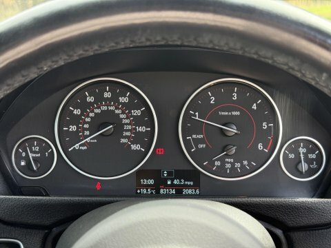 BMW 3 Series Saloon 320D Efficientdynamics 2013 Grey #24