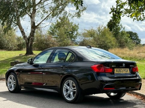 BMW 3 Series Saloon 320D Efficientdynamics 2013 Grey #3