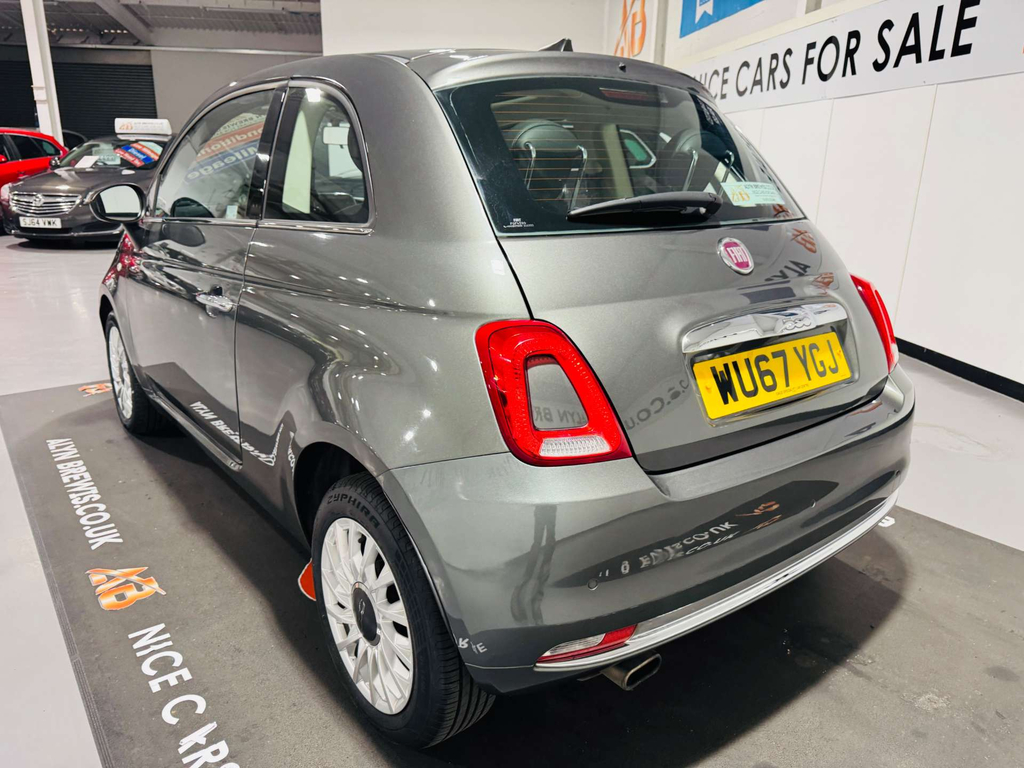 Fiat 500 Lounge Grey #4