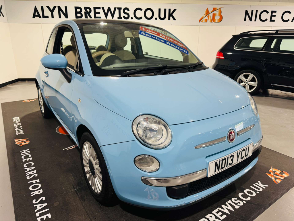 Fiat 500 Lounge Rhd Blue #2