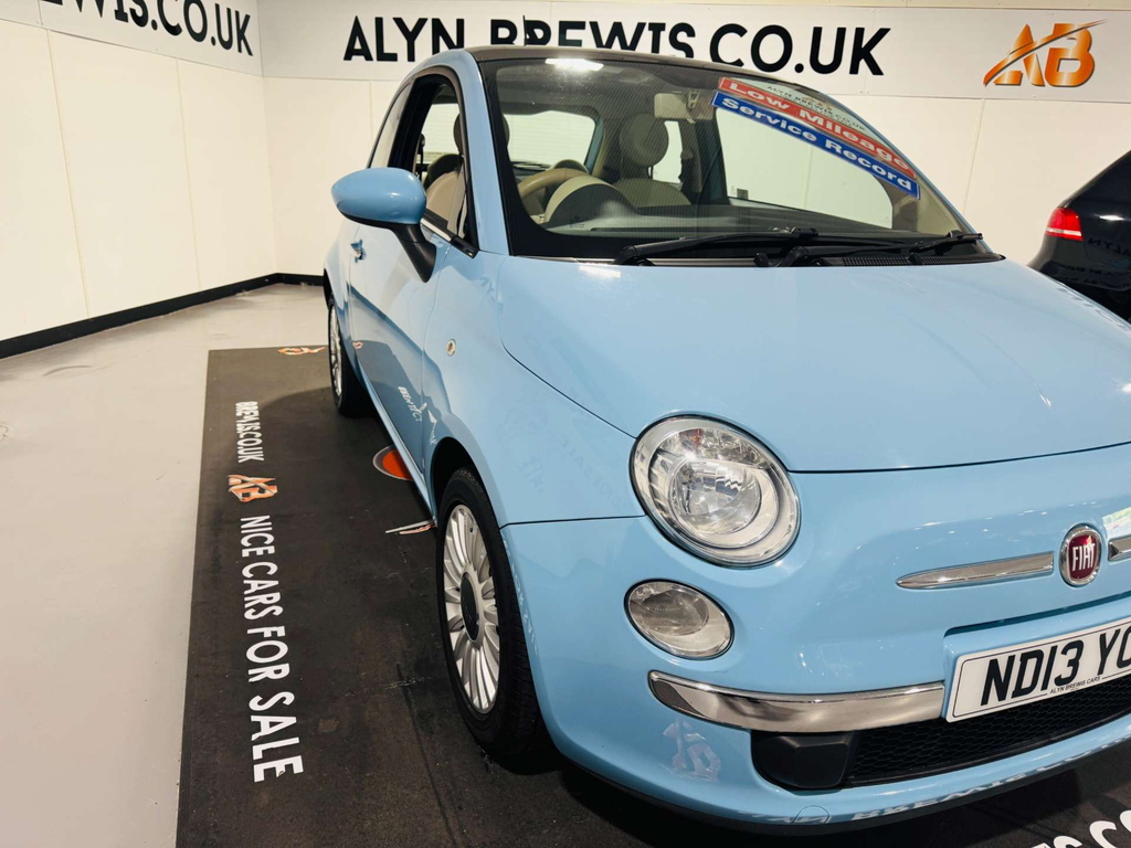 Fiat 500 Lounge Rhd Blue #5
