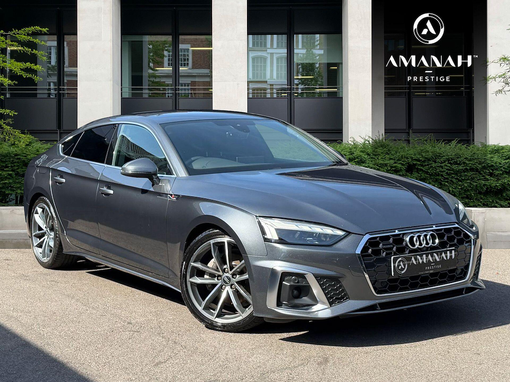 Audi A5 2.0 Tdi 40 S Line Sportback S Tronic Quattro Euro Grey