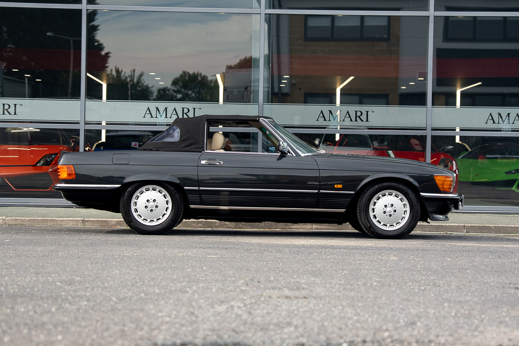 Mercedes-Benz SL Class V8 R107 Blue #3