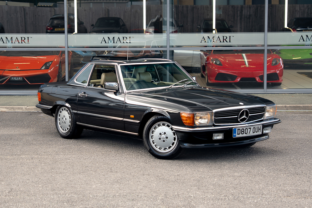 Mercedes-Benz SL Class V8 R107 Blue #2