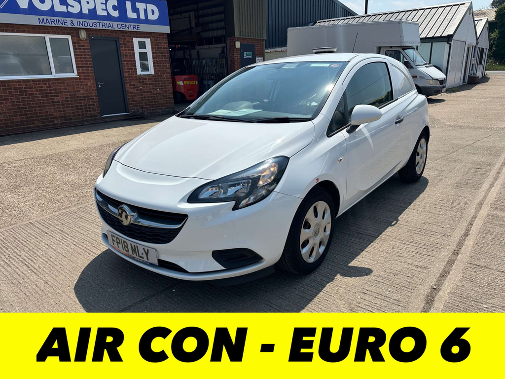 Vauxhall Corsa Ecoflex Car Derived Van Fwd L1 H1 S White