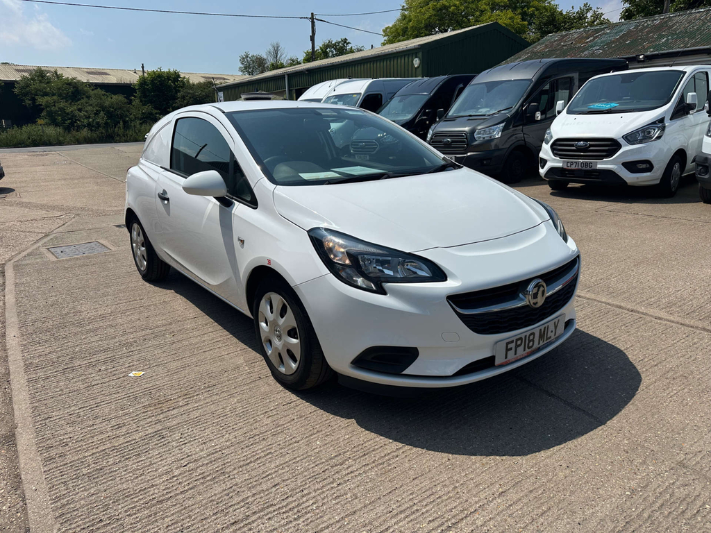 Vauxhall Corsa Ecoflex Car Derived Van Fwd L1 H1 S White #2