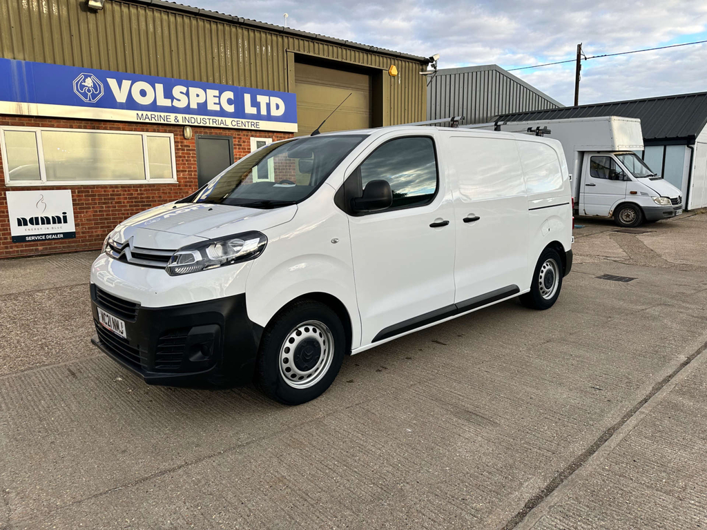 Citroen Dispatch Bluehdi 1000 Enterprise M Panel Van White #3