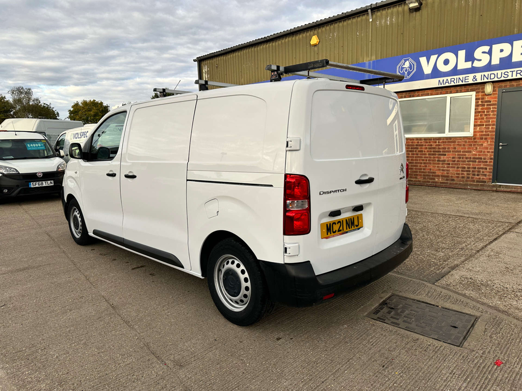 Citroen Dispatch Bluehdi 1000 Enterprise M Panel Van White #6
