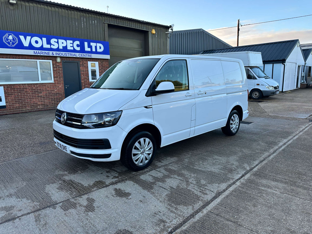 Volkswagen Transporter T28 Bluemotion Tech Trendline Panel Van Man White #3