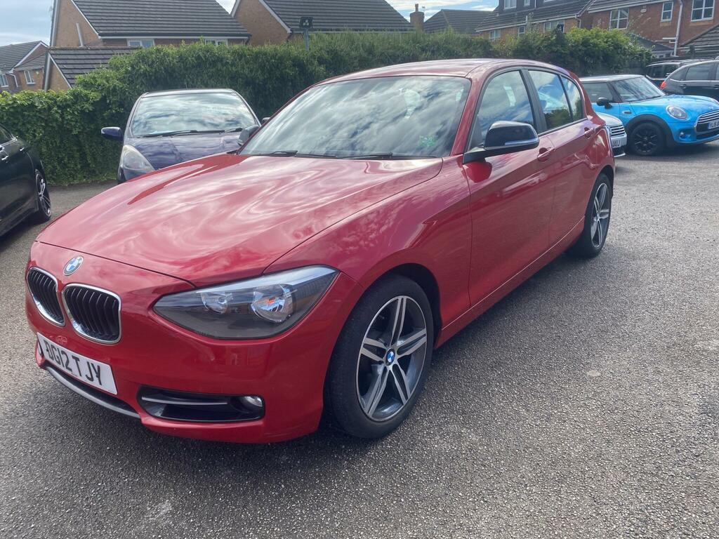 BMW 1 Series Sport Red #3