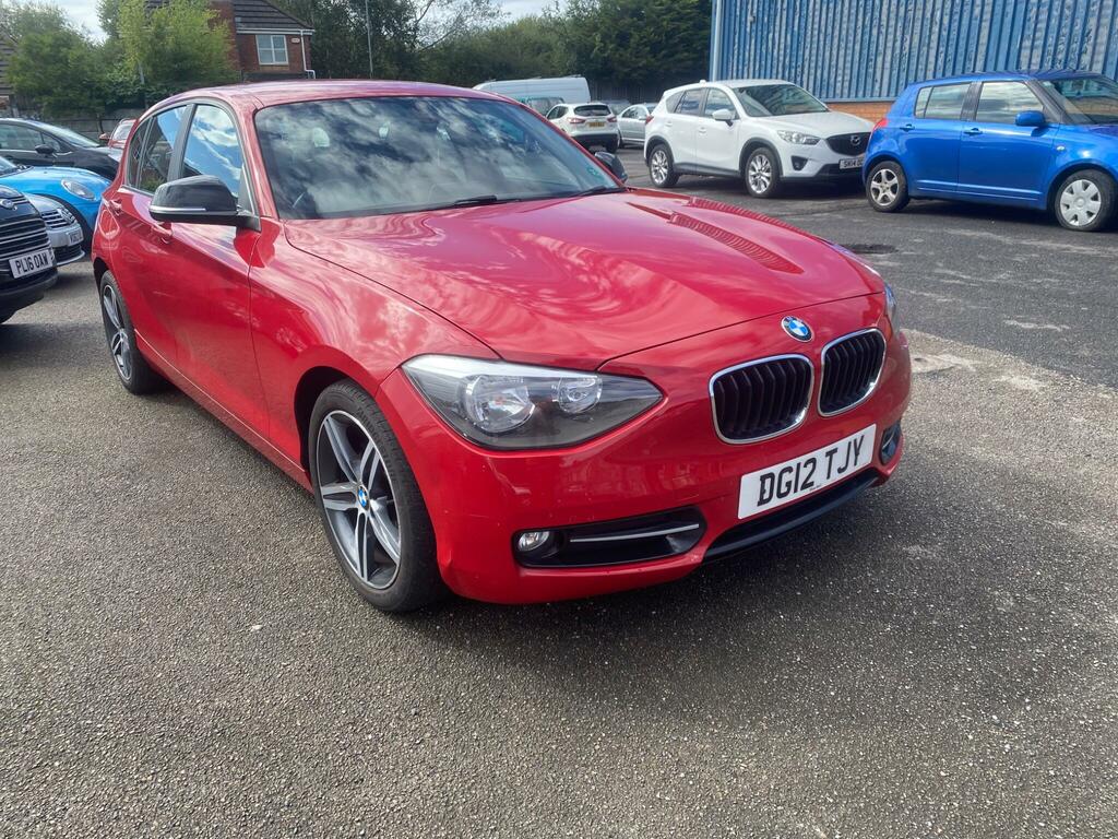 BMW 1 Series Sport Red