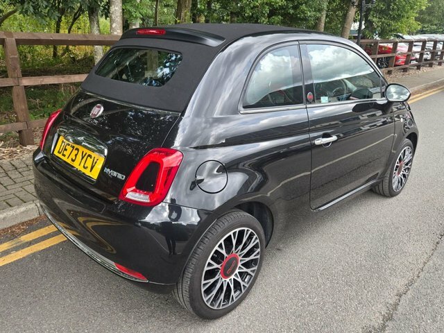 Fiat 500C 1.0 Mhev Red Convertible Euro 6 Red #4