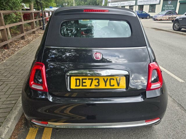 Fiat 500C 1.0 Mhev Red Convertible Euro 6 Red #5