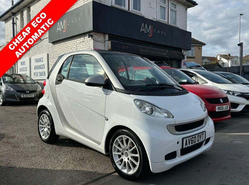 Smart Fortwo Coupe 1L Passion White