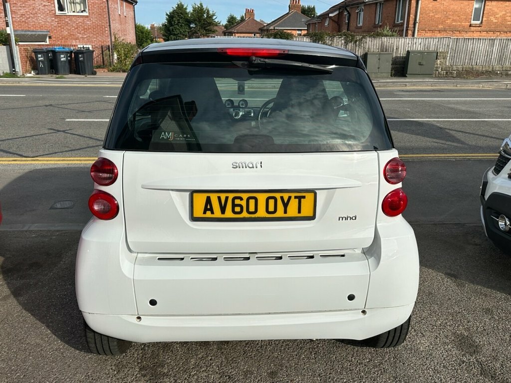 Smart Fortwo Coupe 1L Passion White #4