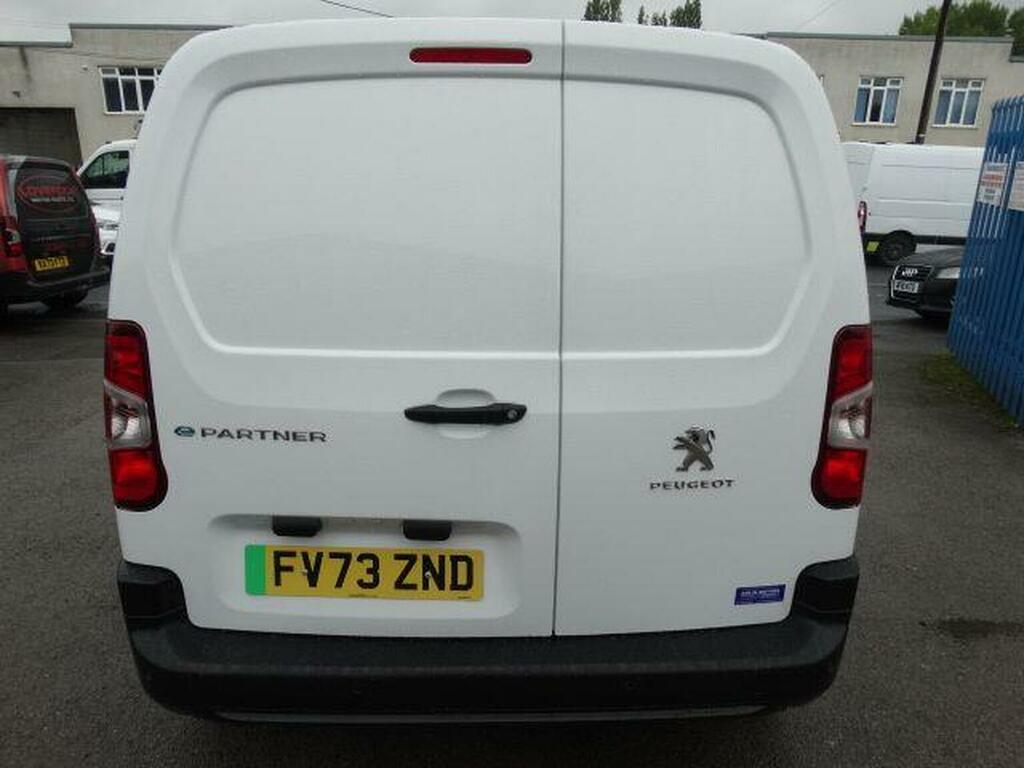 Peugeot E-Partner Mpv White #7