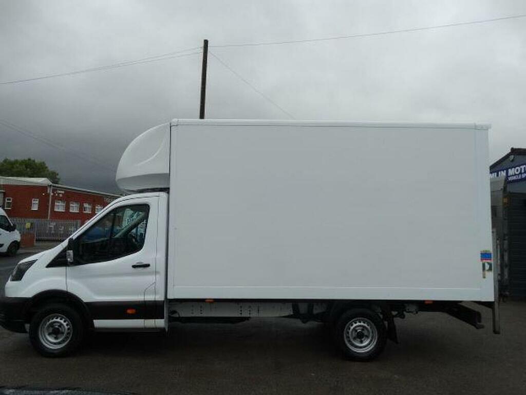 Ford Transit Custom 2.0Ecoblue L4 Xlwb Chassis Luton Rwd Eu6 2022 LB22GZF White #4