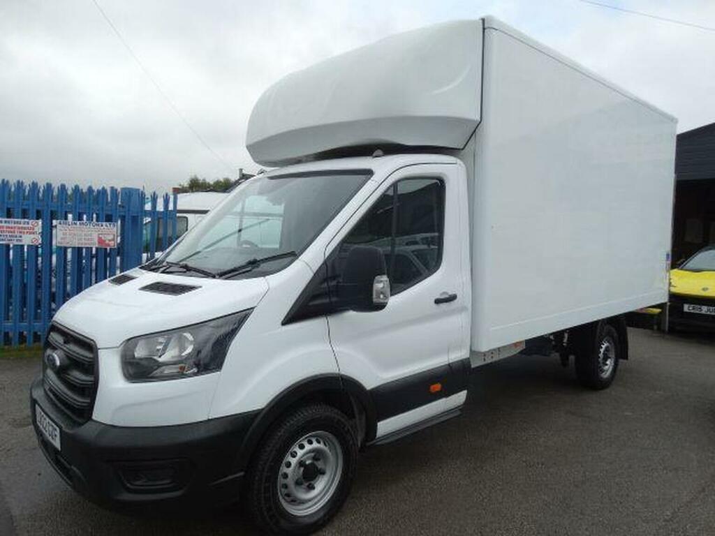 Ford Transit Custom 2.0Ecoblue L4 Xlwb Chassis Luton Euro6 2022 White