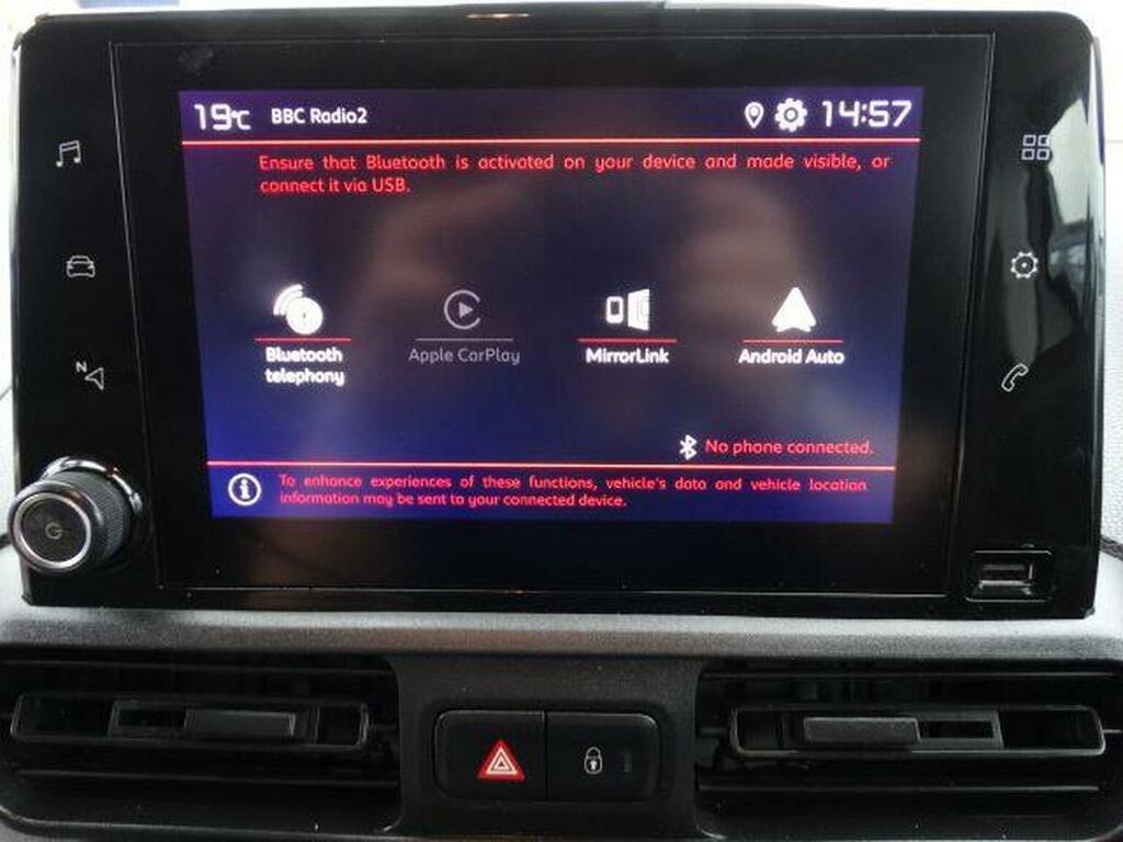 Citroen Berlingo Berlingo 950Driver Ed Bluehdi White #18
