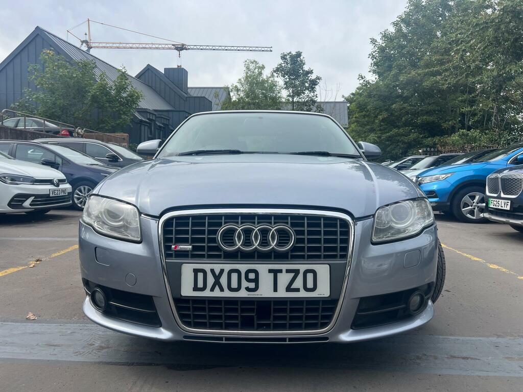 Audi A4 Cabriolet 2.0 Tdi S Line Silver #2