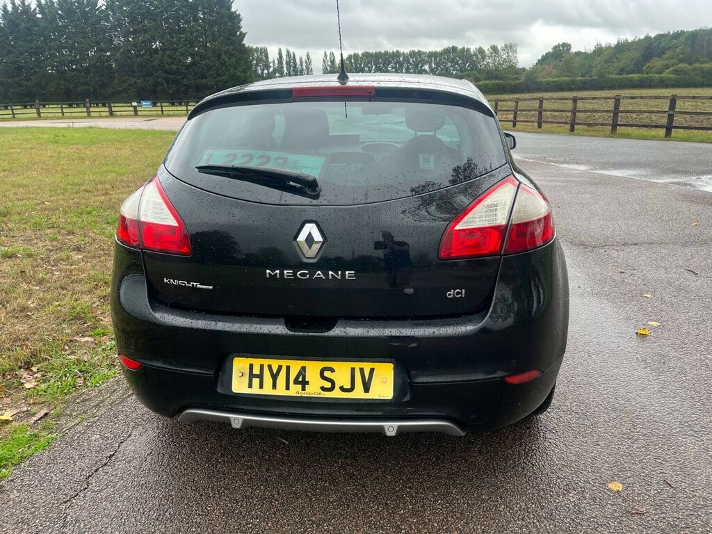 Renault Megane 1.5 Dci Knight Edition Energy Hatchback Black #6