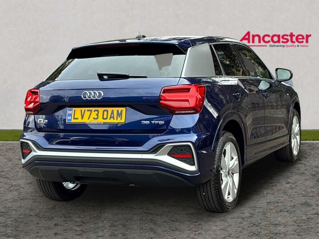 Audi Q2 35 Tfsi S Line S Tronic LV73OAM Blue #3