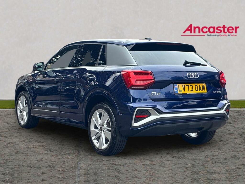 Audi Q2 35 Tfsi S Line S Tronic LV73OAM Blue #5