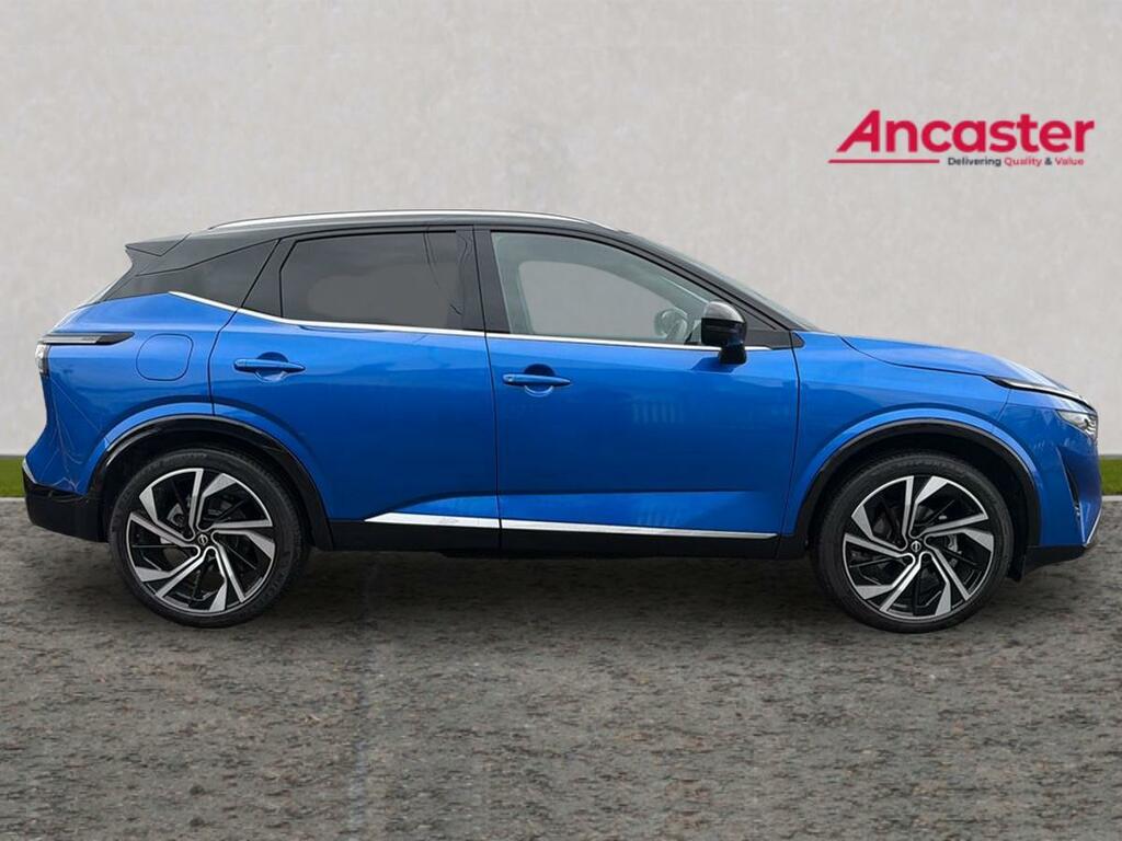 Nissan Qashqai 1.3 Dig-t Mh 158 Tekna Xtronic Blue #2