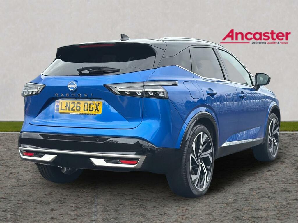 Nissan Qashqai 1.3 Dig-t Mh 158 Tekna Xtronic Blue #3