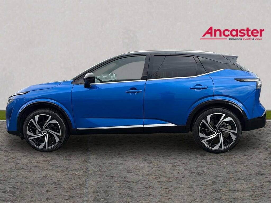 Nissan Qashqai 1.3 Dig-t Mh 158 Tekna Xtronic Blue #6