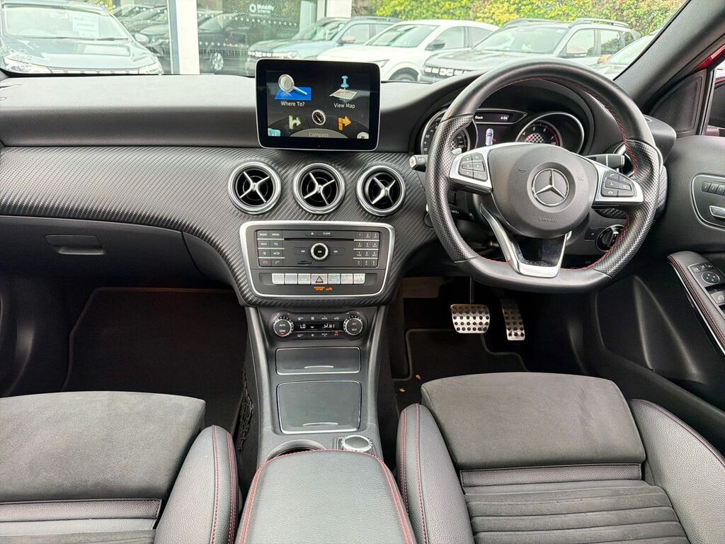 Mercedes-Benz A Class A180d Amg Line Premium White #14