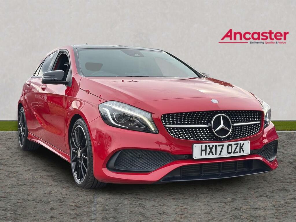 Mercedes-Benz A Class A180d Amg Line Premium White #1