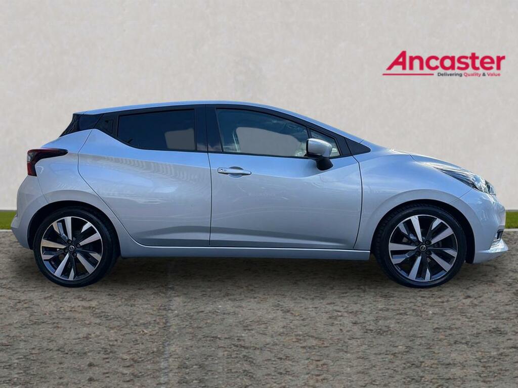 Nissan Micra 1.0 Ig-t 92 Tekna Cvt Silver #2