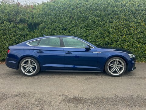 Audi A5 2.0 Tfsi 35 FH69TNZ Blue #4