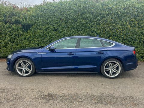 Audi A5 2.0 Tfsi 35 FH69TNZ Blue #5