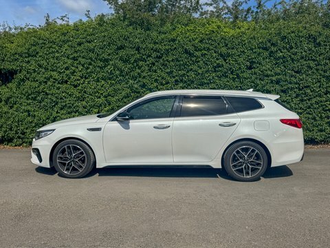 Kia Optima 1.6 Crdi Gt-line White #6