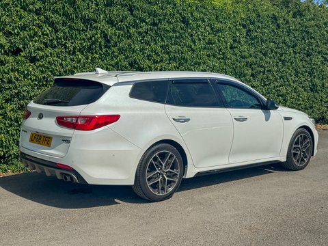 Kia Optima 1.6 Crdi Gt-line White #4