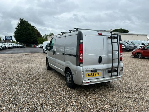 Vauxhall Vivaro Panel Van 2700Cdti Swb Shr Pv Sportive 2009 Silver #5