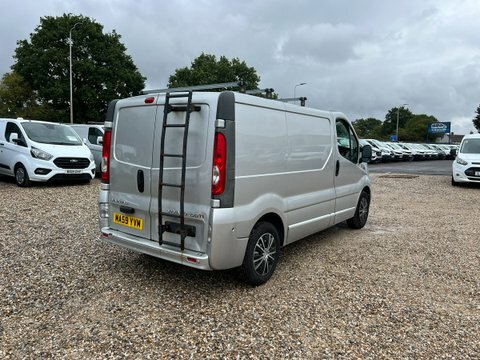 Vauxhall Vivaro Panel Van 2700Cdti Swb Shr Pv Sportive 2009 Silver #4