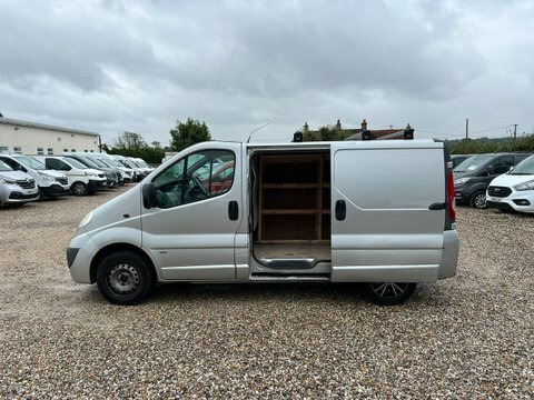Vauxhall Vivaro Panel Van 2700Cdti Swb Shr Pv Sportive 2009 Silver #8