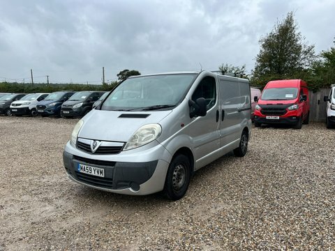 Vauxhall Vivaro Panel Van 2700Cdti Swb Shr Pv Sportive 2009 Silver #1