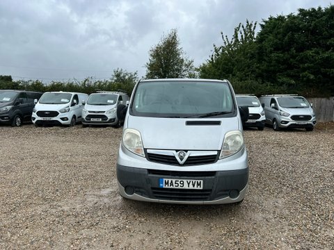 Vauxhall Vivaro Panel Van 2700Cdti Swb Shr Pv Sportive 2009 Silver #2