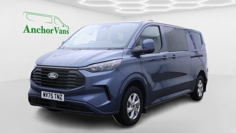 Ford Transit Custom Crew Cab Blue