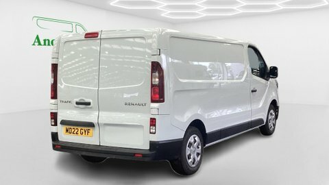 Renault Trafic Lwb L2h1 Low MD22GYF White #4