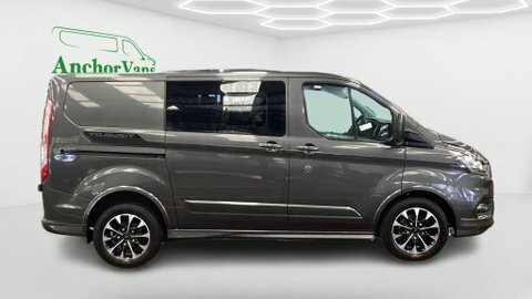 Ford Transit Custom Crew Cab Swb MF22YDZ Grey #3
