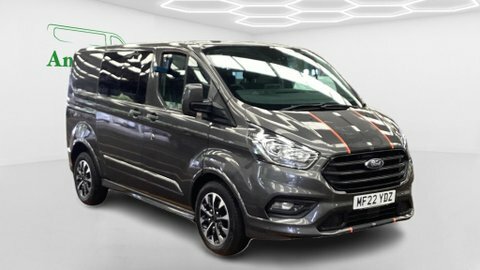 Ford Transit Custom Crew Cab Swb MF22YDZ Grey #2