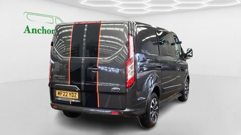 Ford Transit Custom Crew Cab Swb MF22YDZ Grey #4