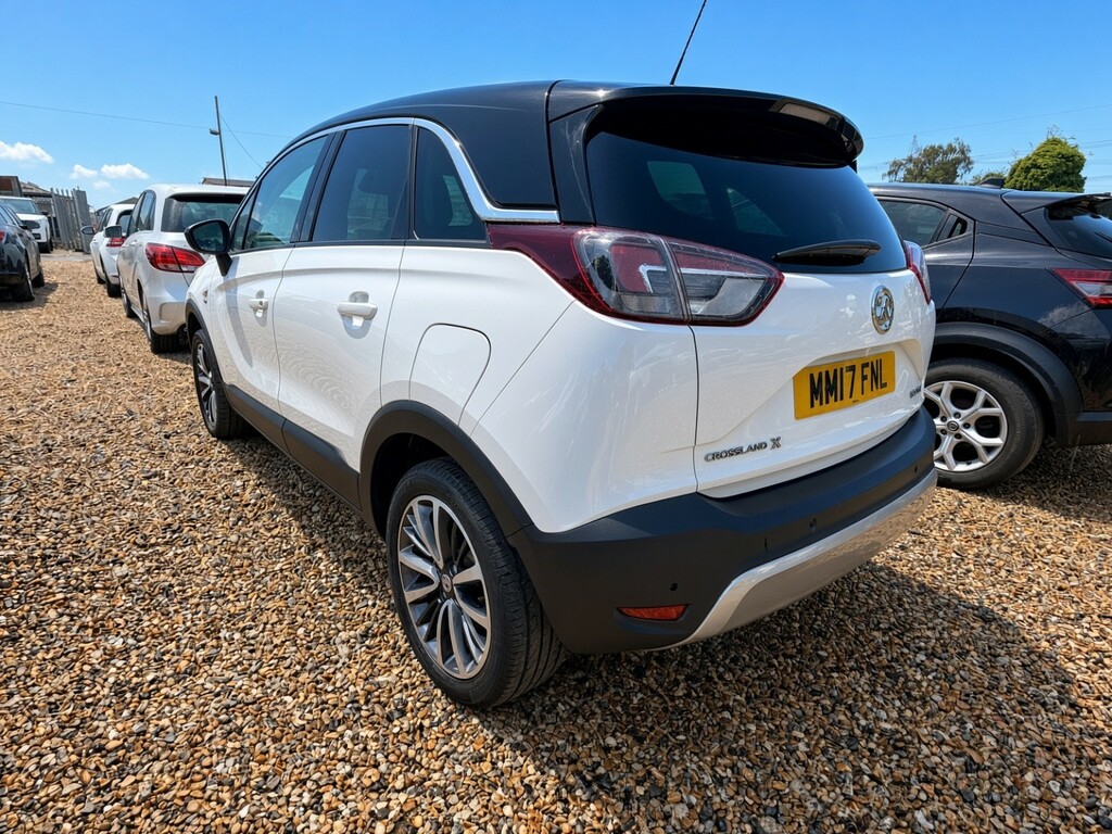 Vauxhall Crossland X 1.2 Turbo Ecotec Elite White #3