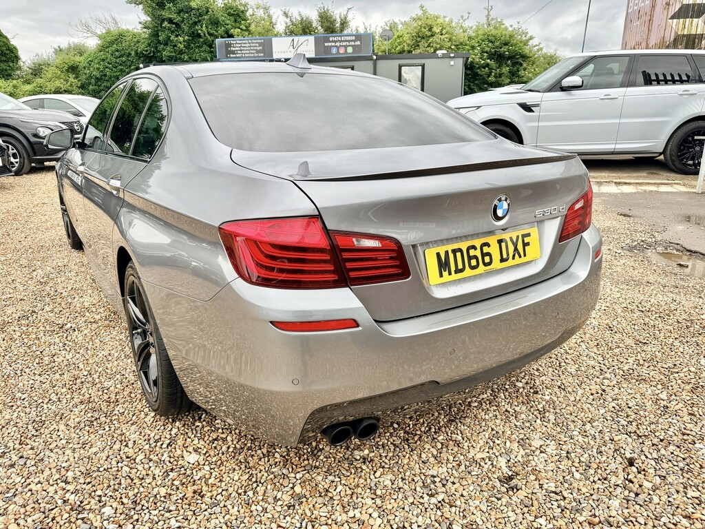 BMW 5 Series Saloon 3.0 530D M Sport Saloon Eur Grey #5
